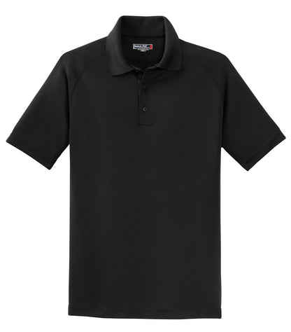 Sport-Tek Dry Zone Raglan Polo. T475