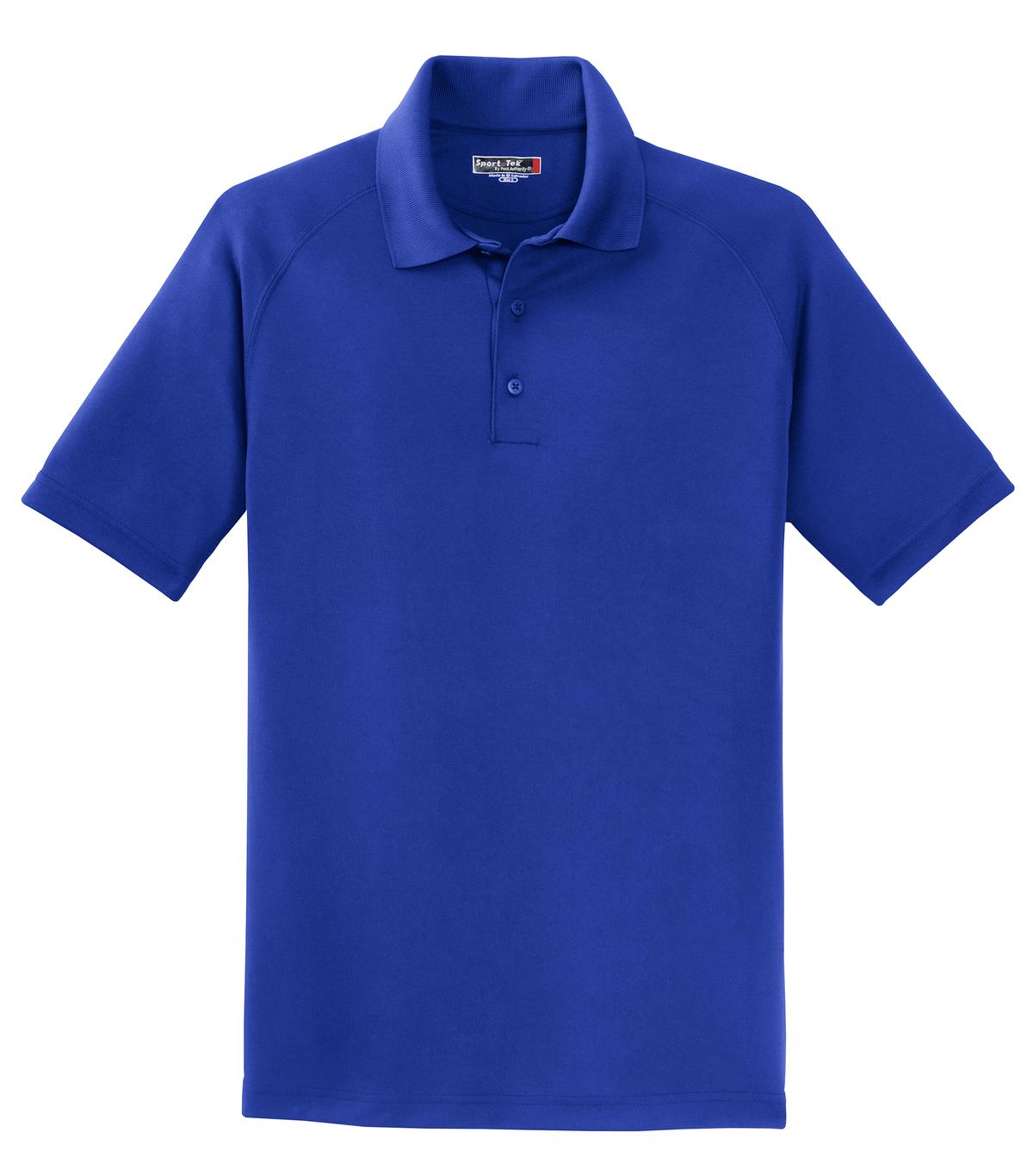 Sport-Tek Dry Zone Raglan Polo. T475