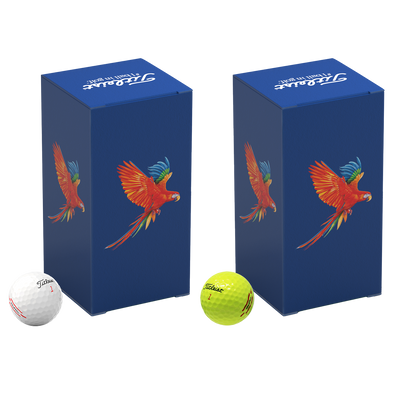 White Titleist Custom 2-Golf Ball Sleeve