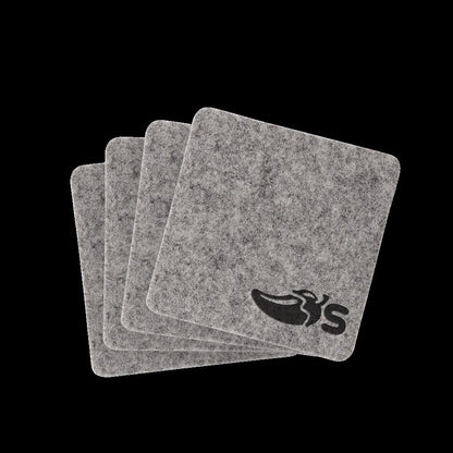 Linden Felt Coasters (Set of 4)