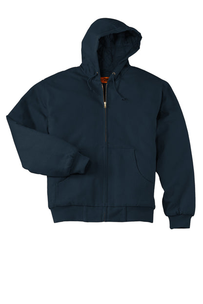 CornerStone Tall Duck Cloth Hooded Work Jacket. TLJ763H