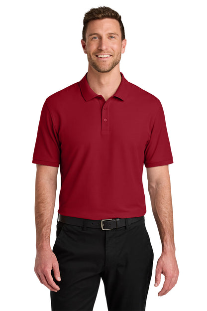 SanMar TLK200_richred_model_front.jpg