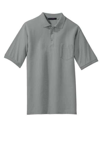Port Authority Tall Silk Touch Polo with Pocket. TLK500P