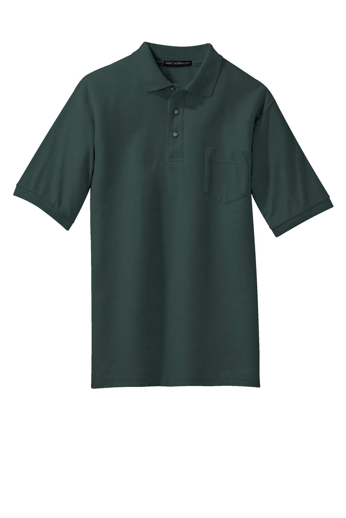 Port Authority Tall Silk Touch Polo with Pocket. TLK500P