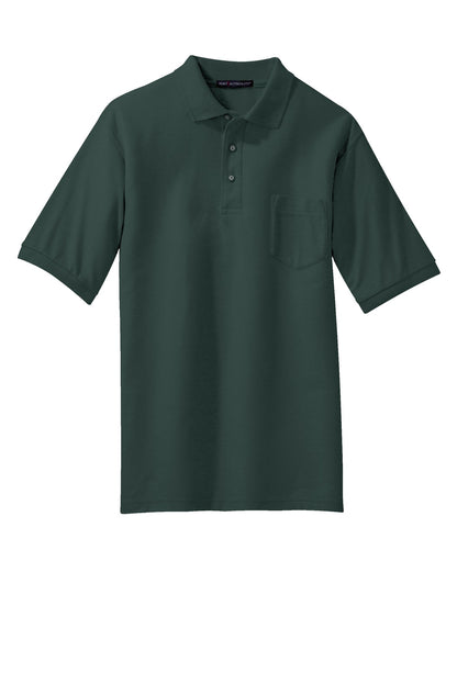 Port Authority Tall Silk Touch Polo with Pocket. TLK500P