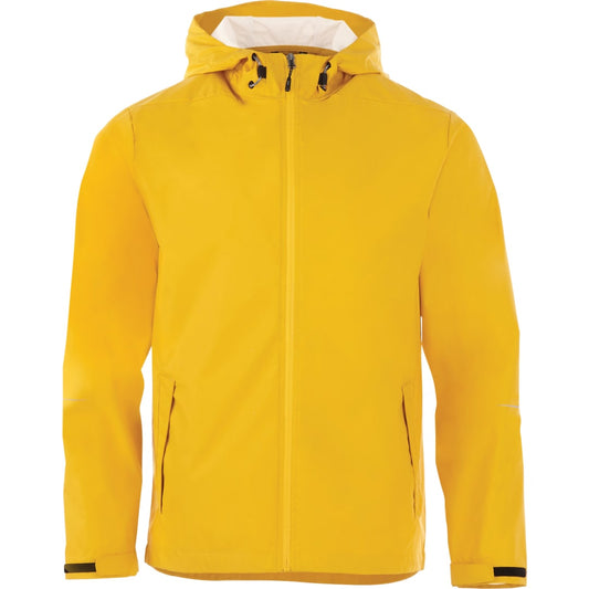 Front View of Yellow Men's CASCADE Jacket  - S