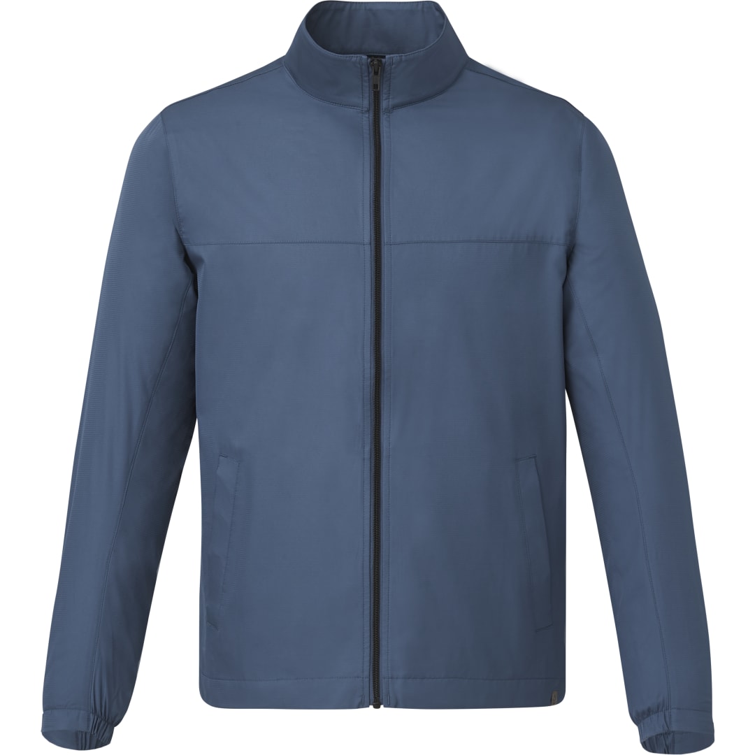 Front View of Blue MORGAN Eco Jacket - Men's  - S