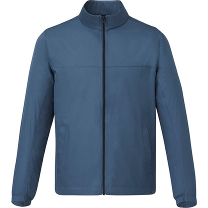 Front View of Blue MORGAN Eco Jacket - Men's  - S
