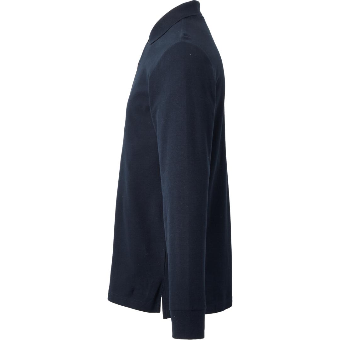 PALO Long Sleeve 100% Cotton Pique Polo - Men's