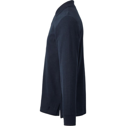 PALO Long Sleeve 100% Cotton Pique Polo - Men's