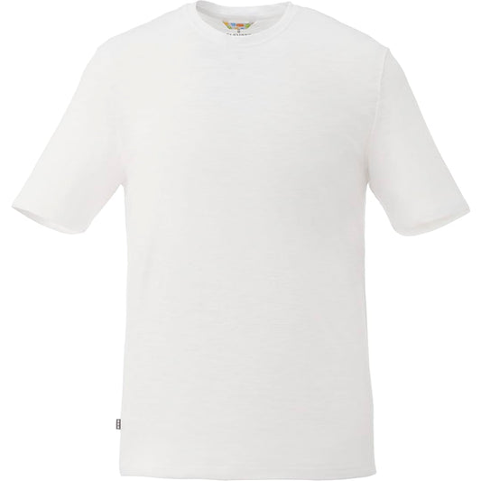 Front View of White Men's Sarek Short Sleeve Tee  - S