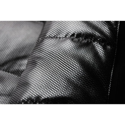 Front View of Black Men's Mantis Insulated Softshell  - M