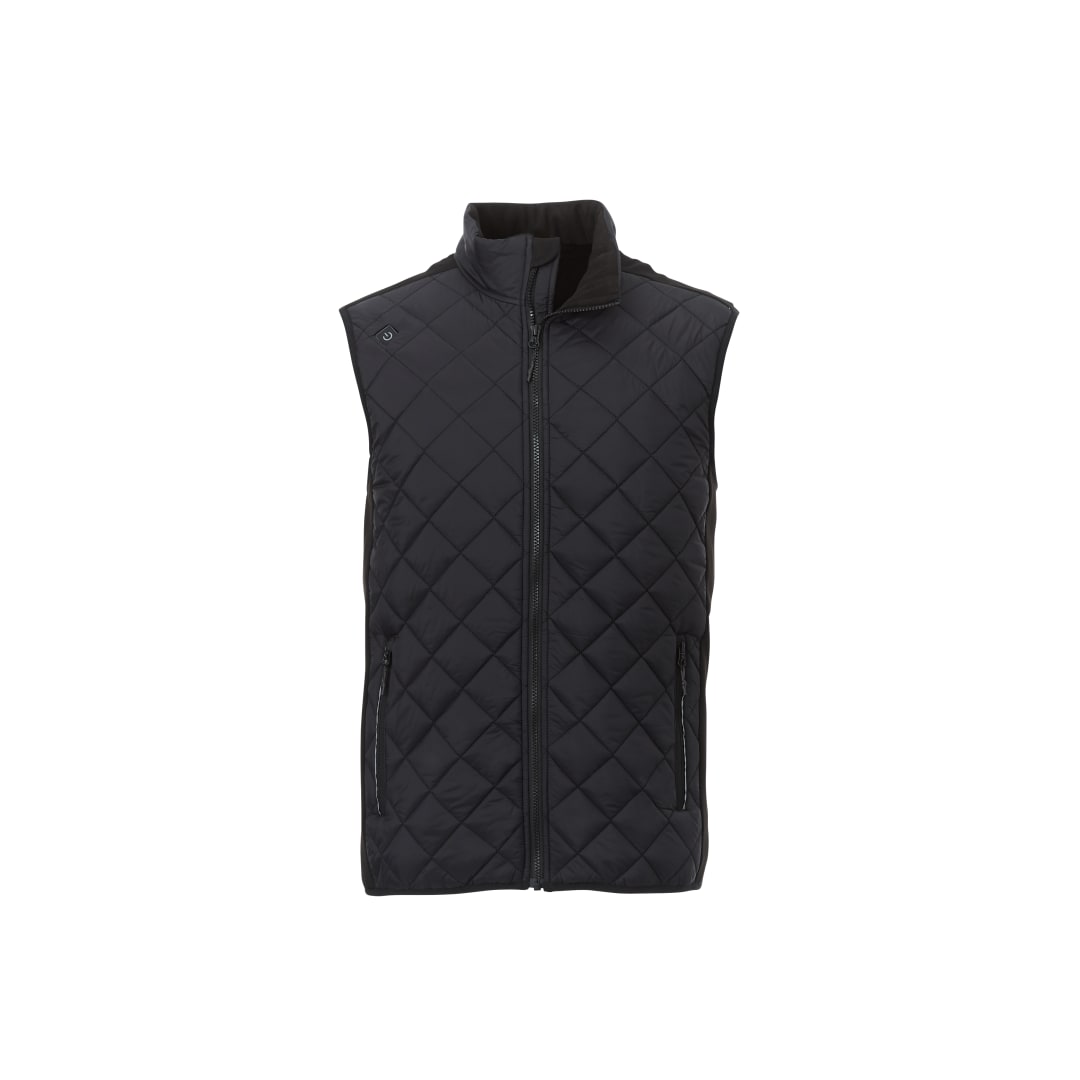 Black Men's SHEFFORD Heat Panel Vest  - S