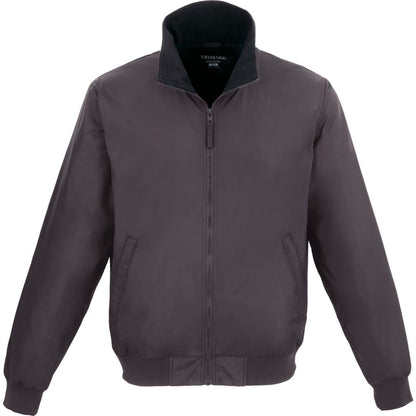 Front View of Grey BELFORD Eco Fleece Lined Jacket - Gender Neutral  - XS