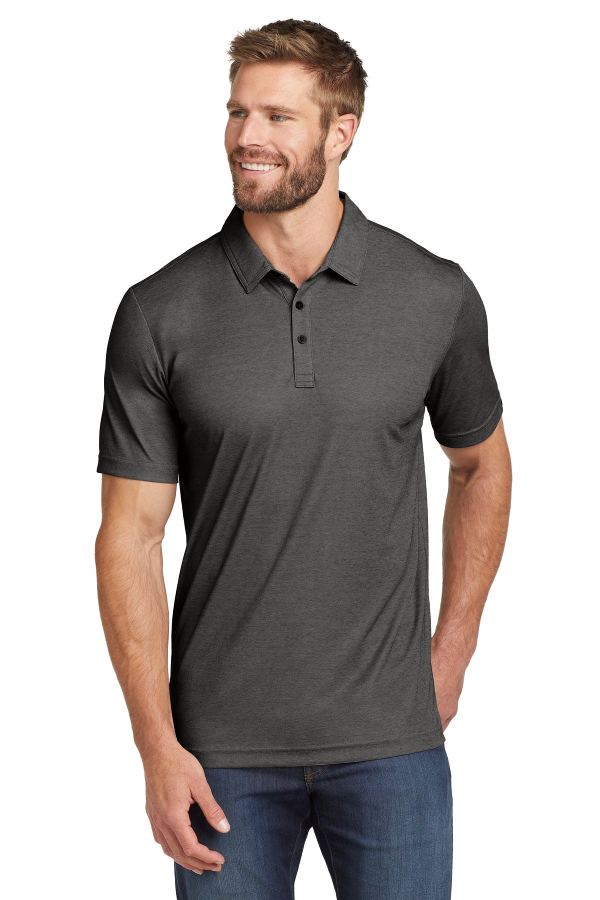 SanMar TM1MU412_blackheather_model_front.jpg