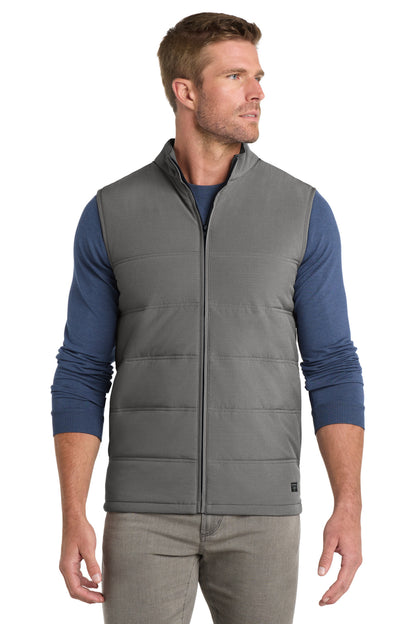 Front View of QuiShaGrey TravisMathew Cold Bay Vest TM1MW453  - S