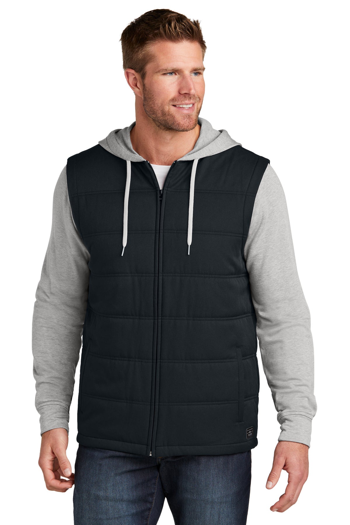 SanMar TM1MZ336_blacreyheather_model_front.jpg