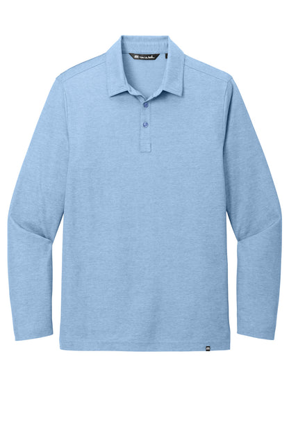 TravisMathew Oceanside Heather Long Sleeve Polo TM1MZ343