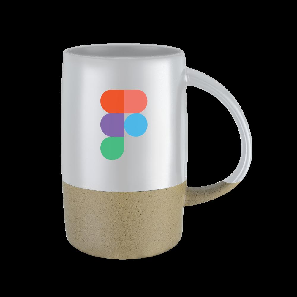 Aberdeen 17oz Two-Tone Ceramic Mug