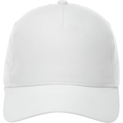Front View of White Unisex DOMINATE Ballcap
