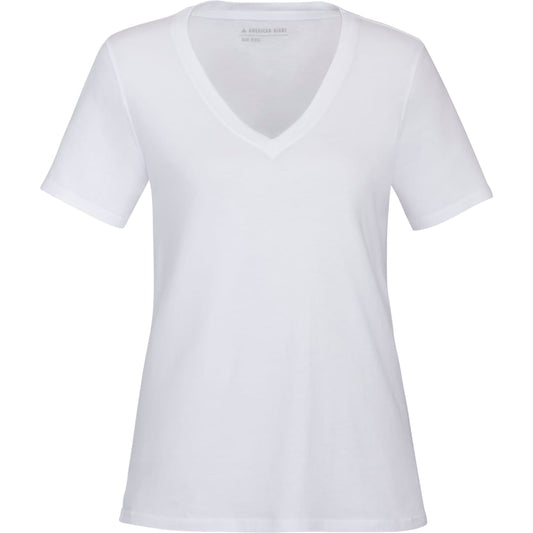Black American Giant Classic Cotton V-Neck T - Women's  - XS