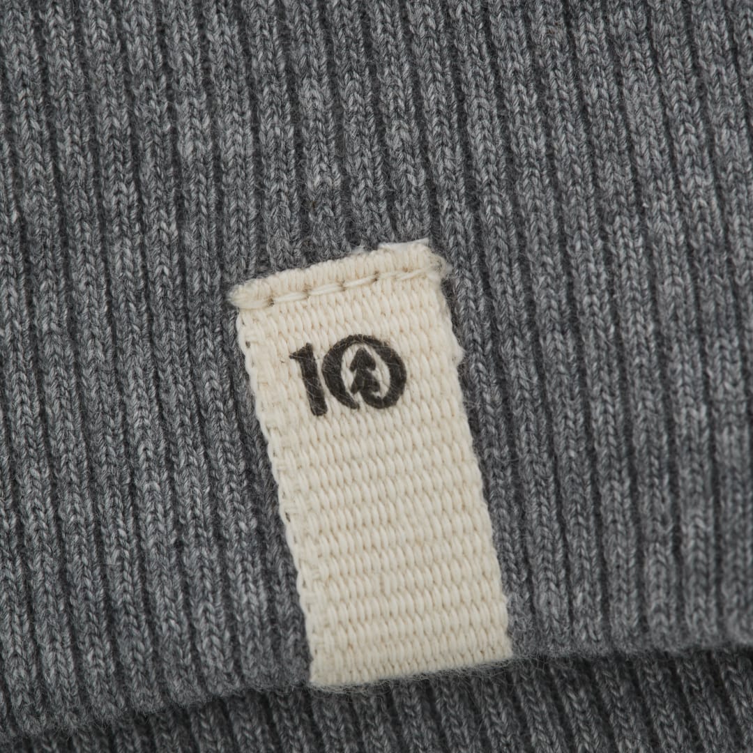 Front View of Grey tentree Organic Cotton Banshee Hoodie - Women's  - XS