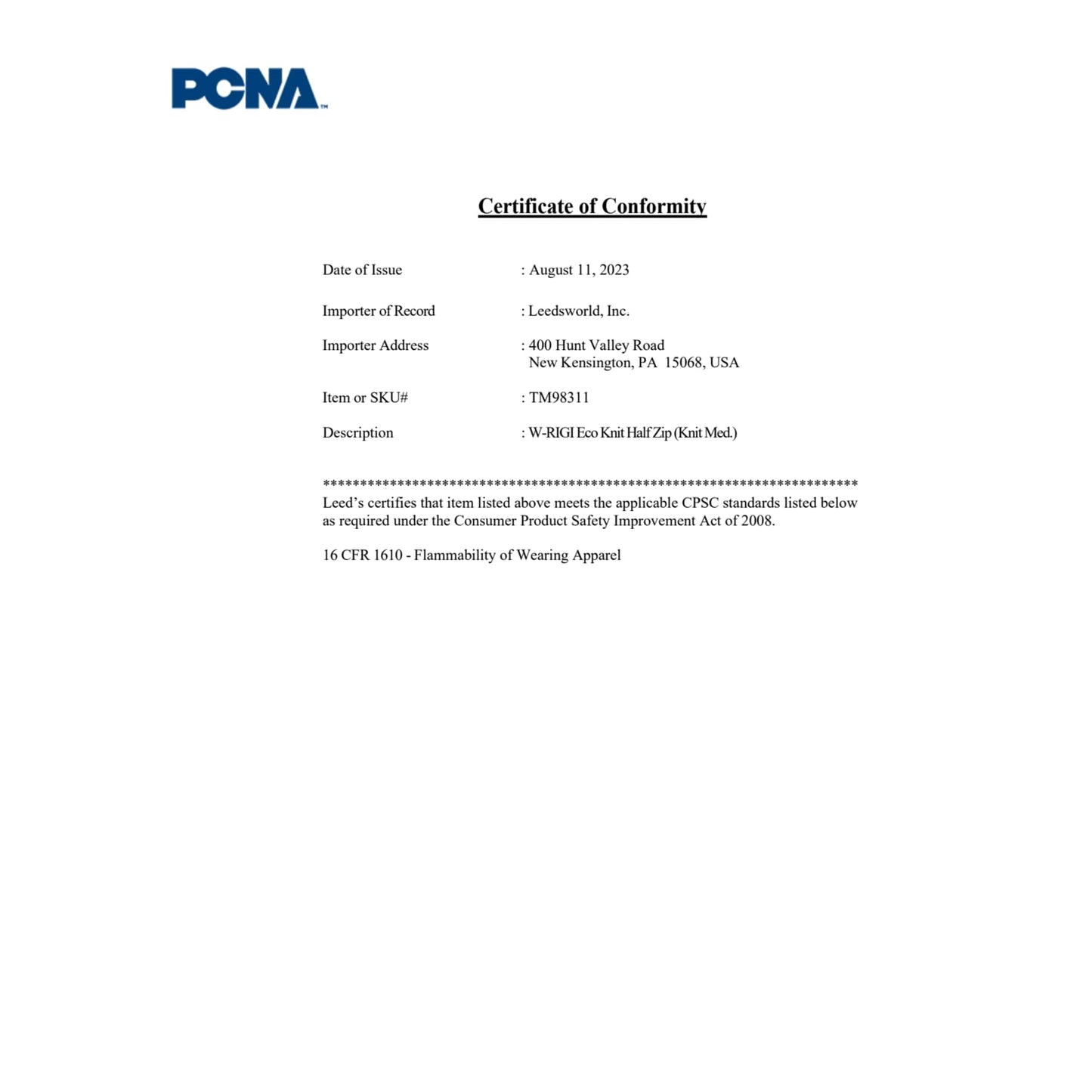 Women's RIGI Eco Knit Half Zip