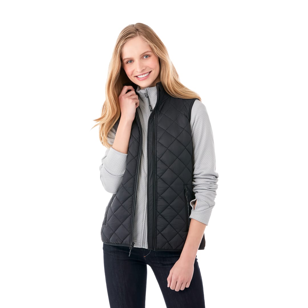 Black Women's SHEFFORD Heat Panel Vest  - XS