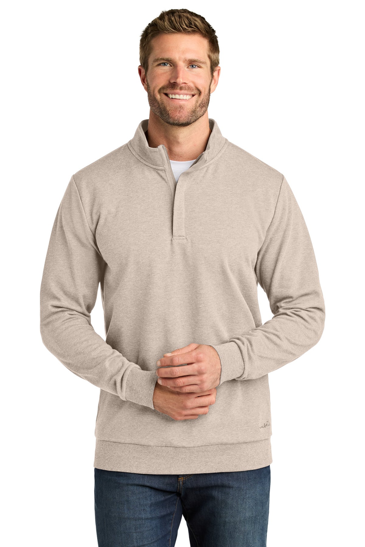 SanMar TMA41421_naturalheather_model_front.jpg