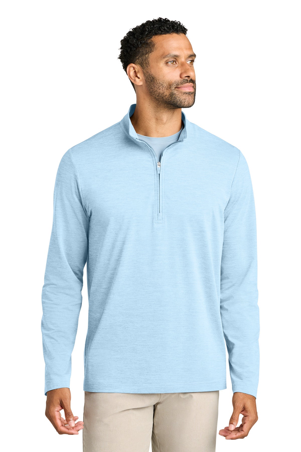 SanMar TMA42775_airyblueheather_model_front.jpg