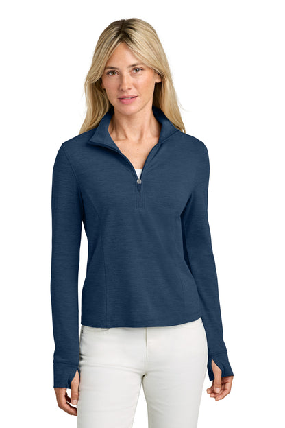 SanMar TMA42778_navyheather_model_front.jpg
