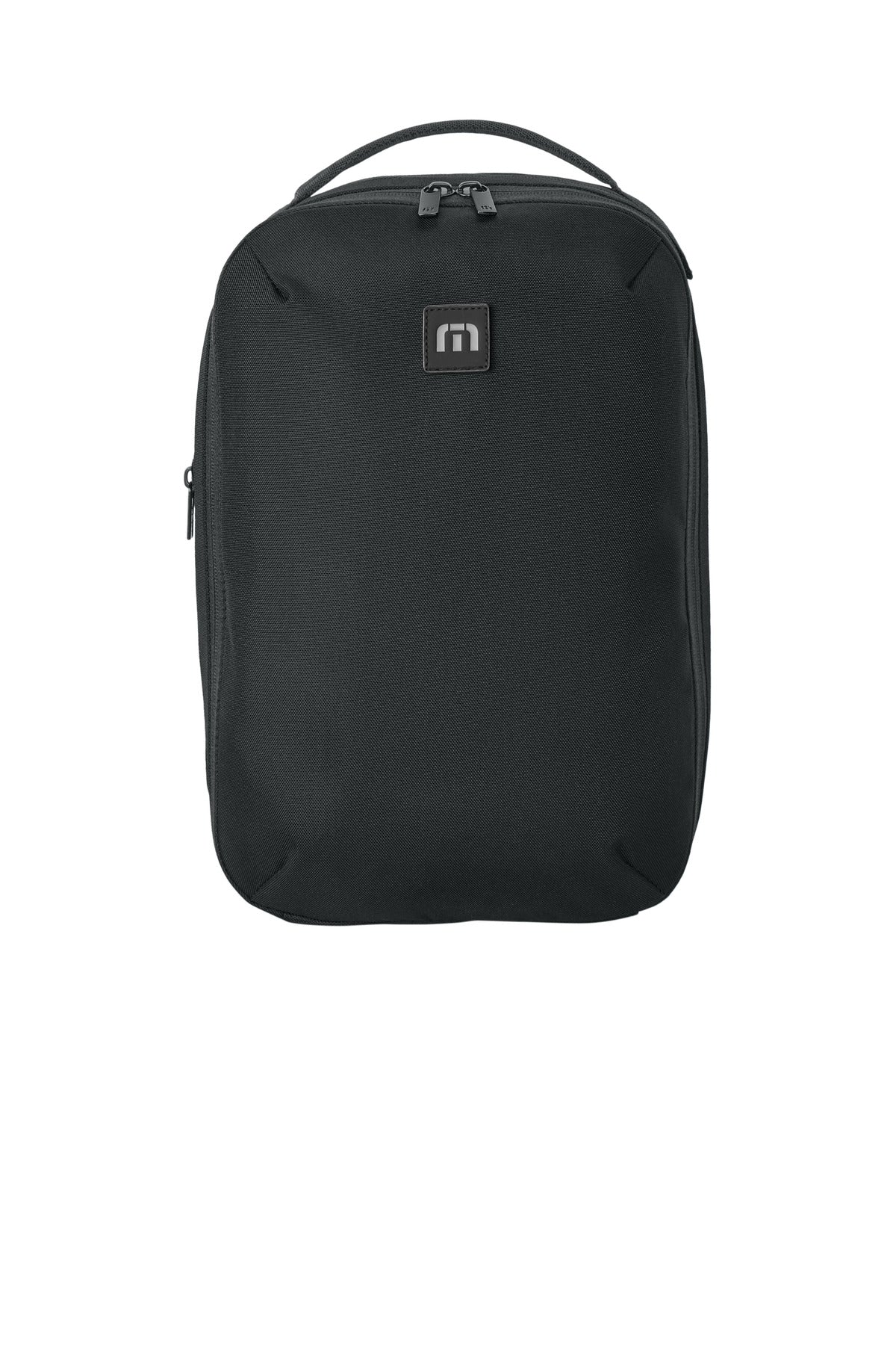 Front View of Black TravisMathew Approach Storage Cube TMB301