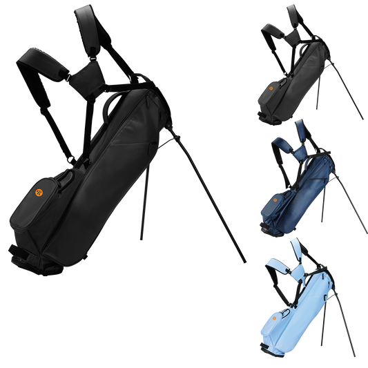 Black TaylorMade Flextech Carry Premium Golf Bag