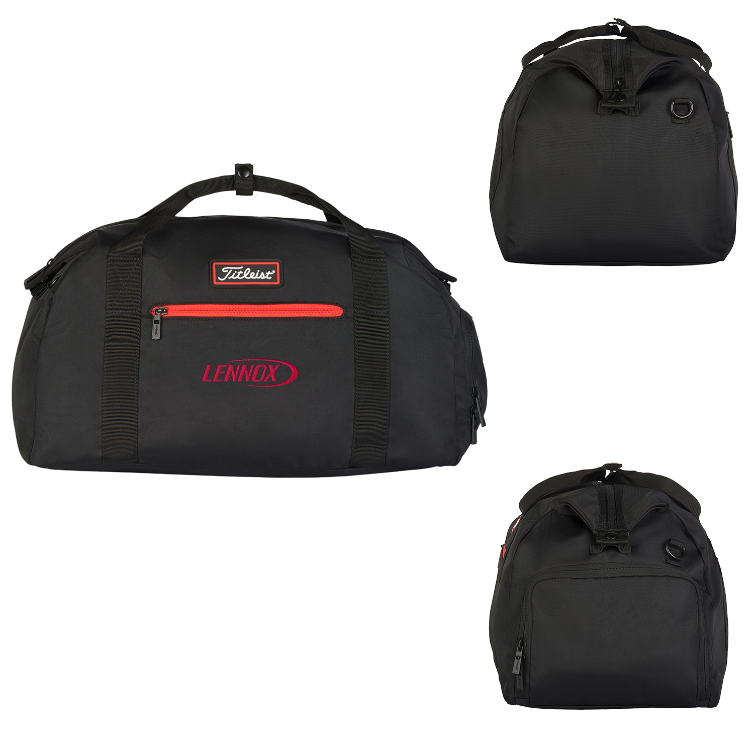 Black Titleist Players Boston Bag