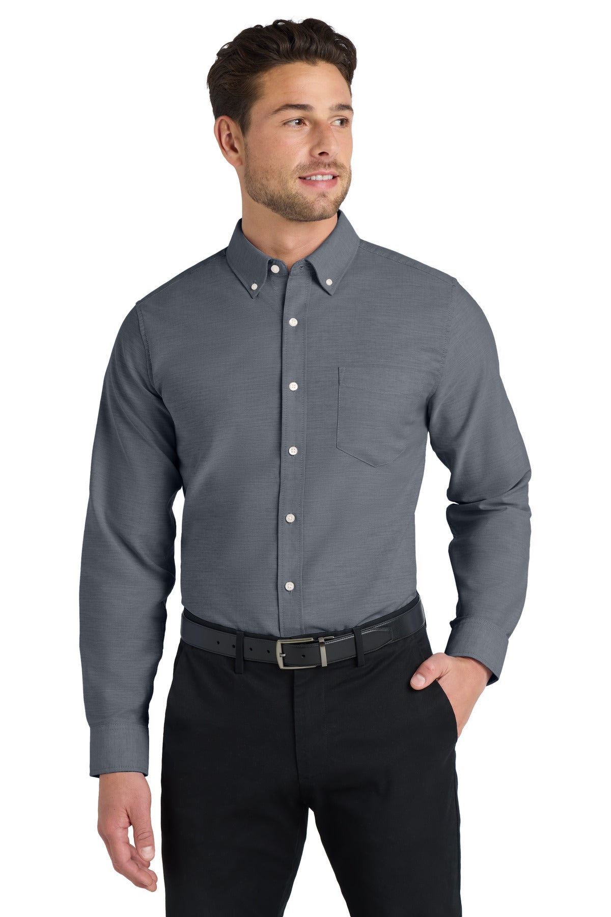 SanMar TS658_black_model_front.jpg