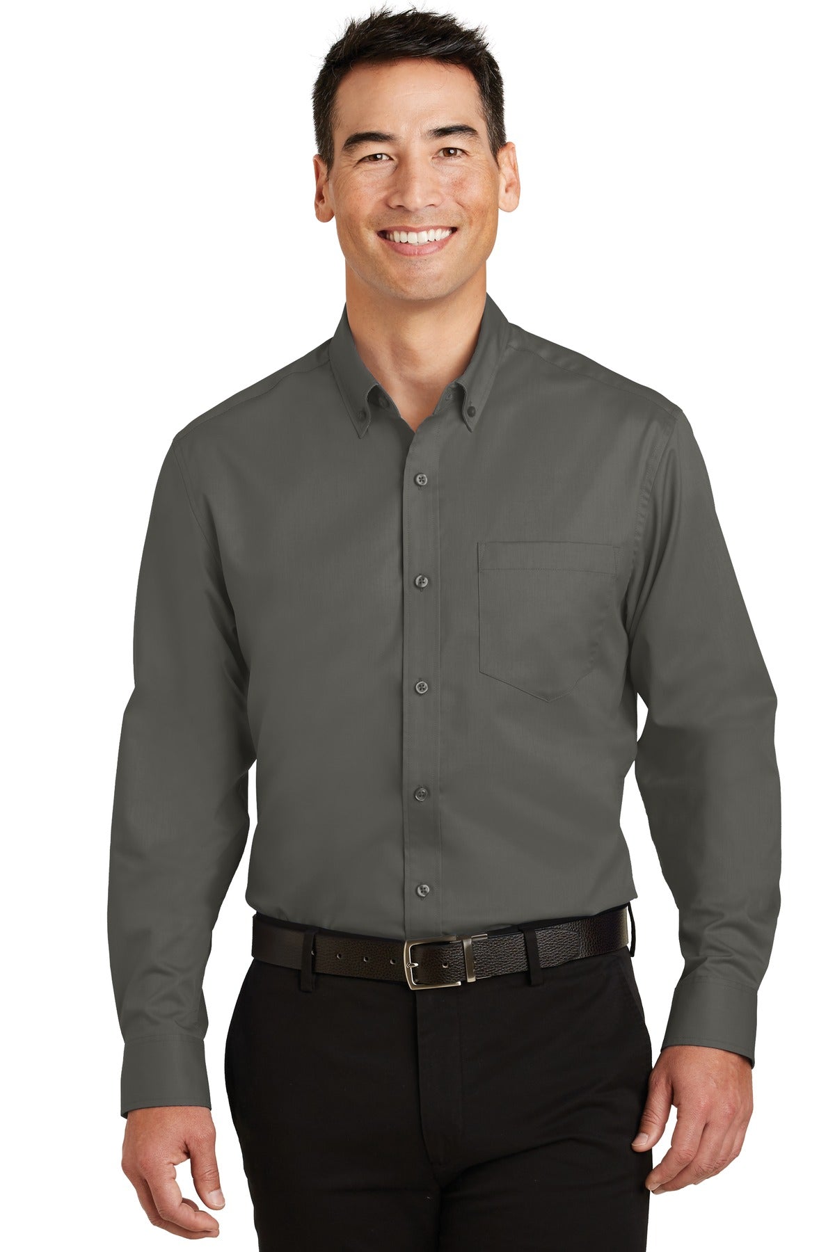 SanMar TS663_sterlinggrey_model_front_012019.jpg
