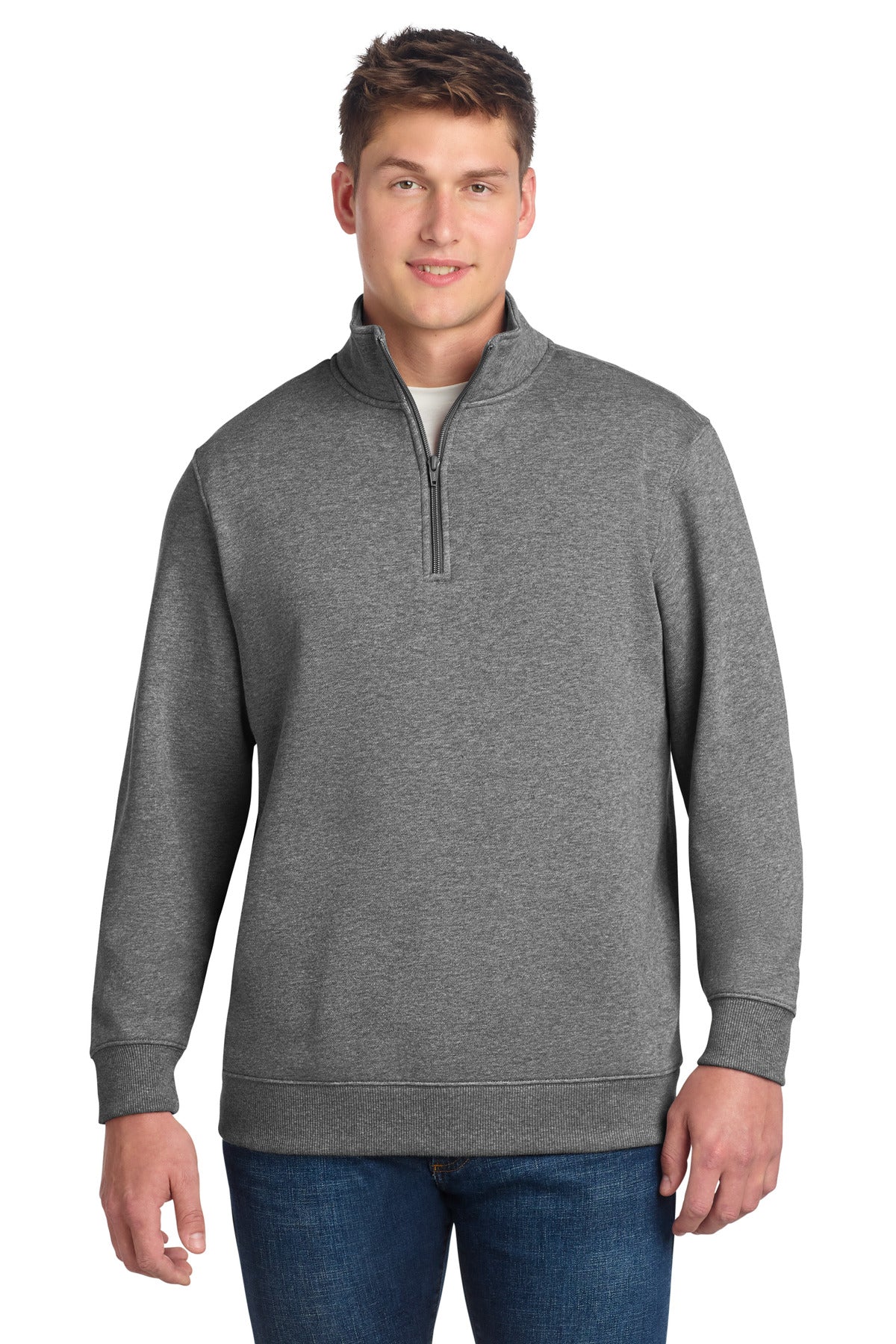 SanMar TST253_vintageheather_model_front.jpg
