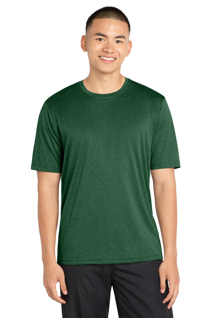 SanMar TST360_forestgreenheather_model_front.jpg