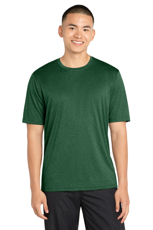 SanMar TST360_forestgreenheather_model_front.jpg