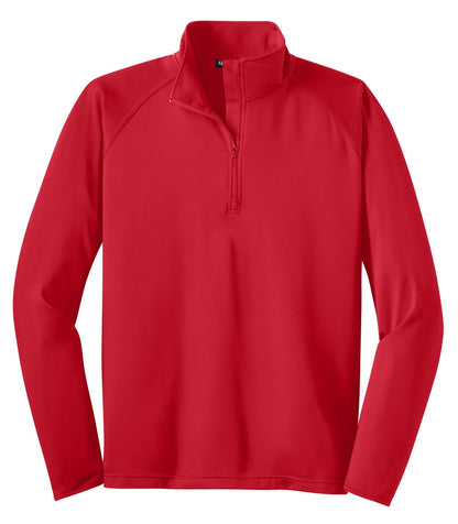 Sport-Tek Tall Sport-Wick Stretch 1/4-Zip Pullover. TST850