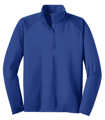 Sport-Tek Tall Sport-Wick Stretch 1/4-Zip Pullover. TST850