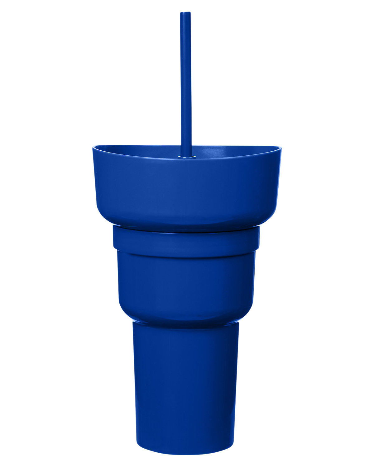 1L Recycled PP Stadium Tumbler with Snack Bowl
