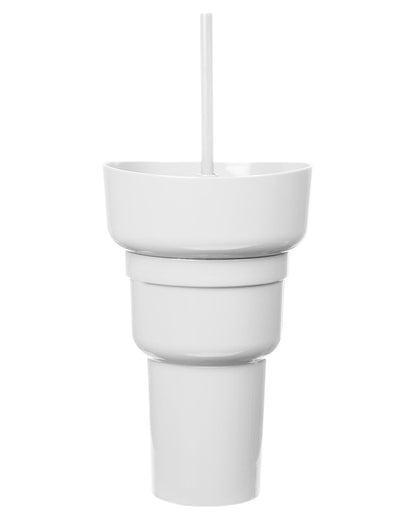 1L Recycled PP Stadium Tumbler with Snack Bowl