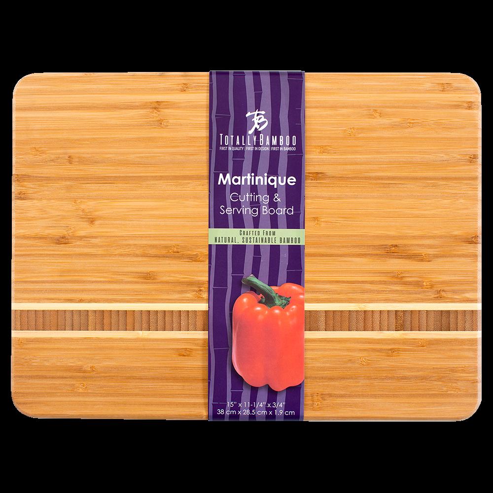 Martinique Bamboo Serving & Cutting Board 15" x 11"