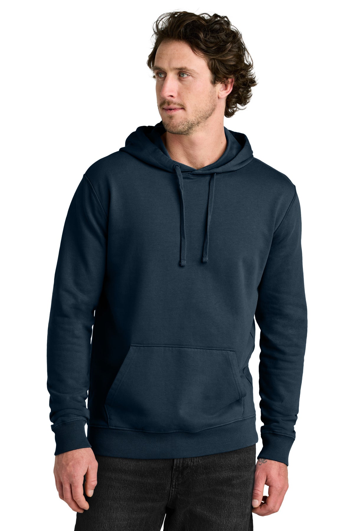 Front View of DressBlue LIMITED EDITION tentree Organic Cotton Fleece Classic Hoodie TTCM3914  - XL