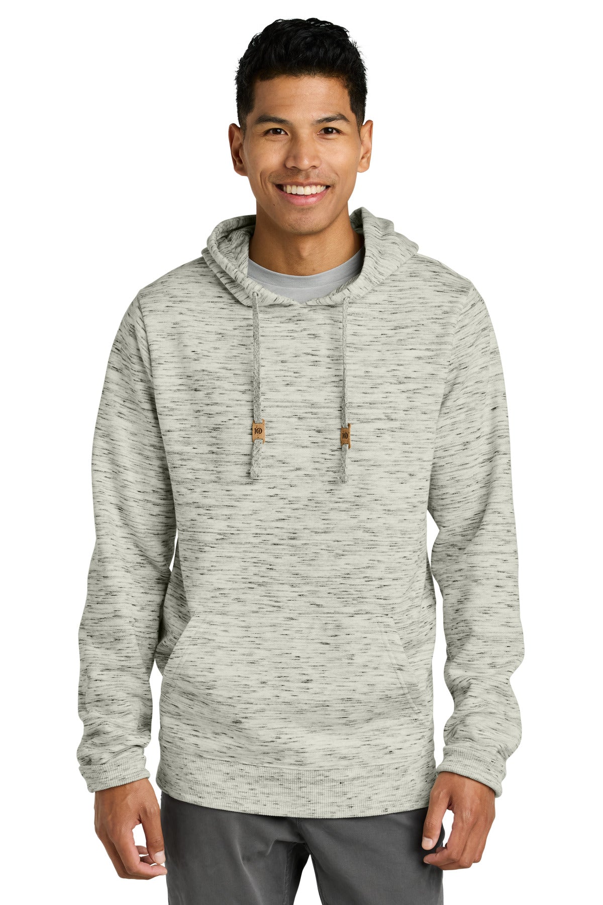 Front View of HiRsGSpcDy LIMITED EDITION tentree Space Dye Fleece Classic Hoodie TTCM4413  - XL