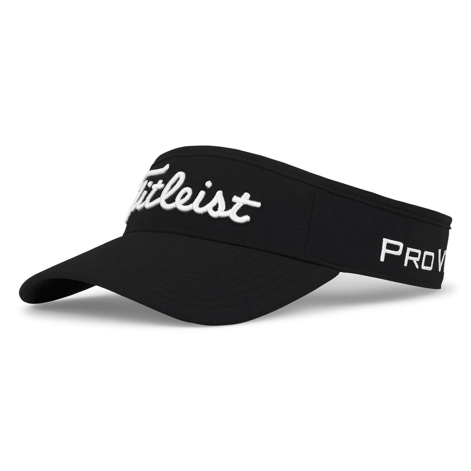 Black White Titleist Tour Performance Visor