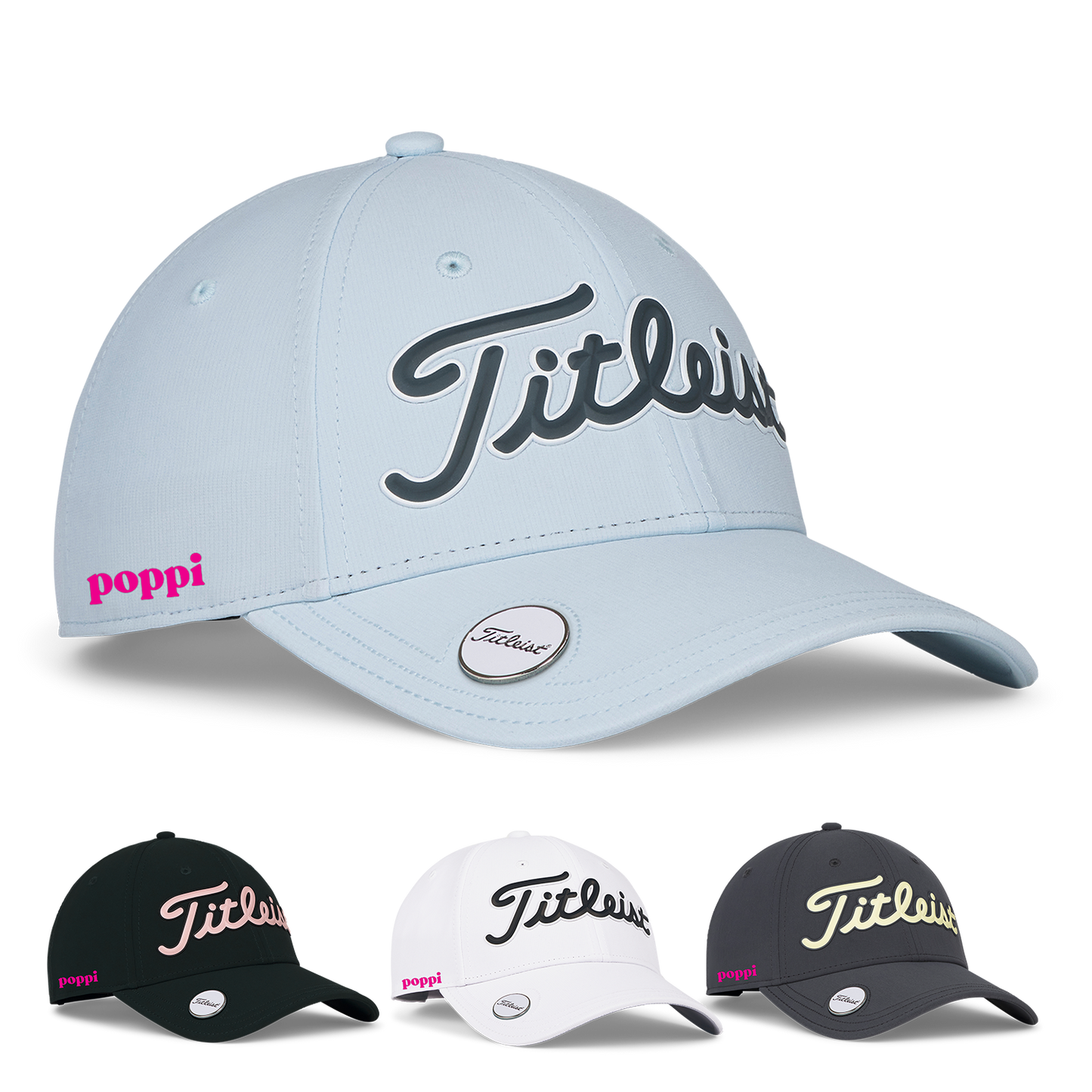 Blue Bird Titleist Women's Players Ball Marker Cap