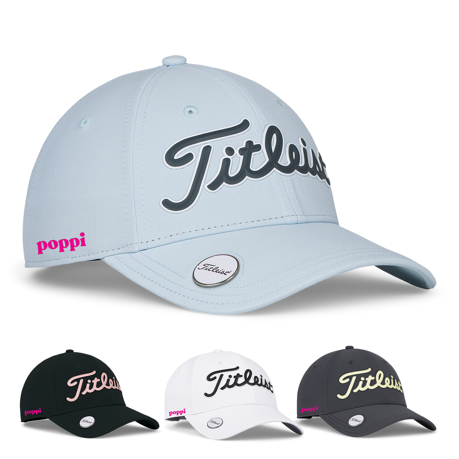 Blue Bird Titleist Women's Players Ball Marker Cap