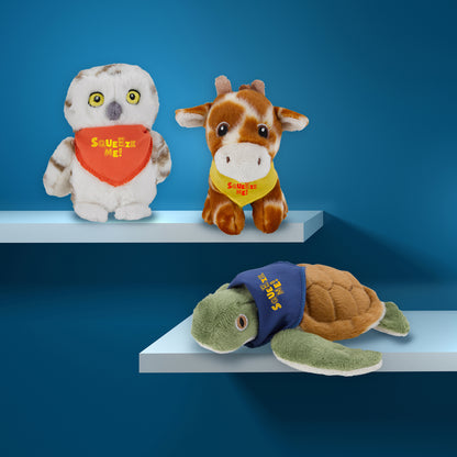 Front View of Giraffe Aurora™ Eco-Nation Mini - 5" Plush